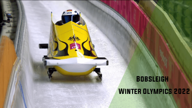Bobsleigh Winter Olympics 2022
