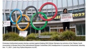 Read more about the article Lawmakers Send Urgent Letter to NBC Regarding Human Rights Protests in Winter Olympics