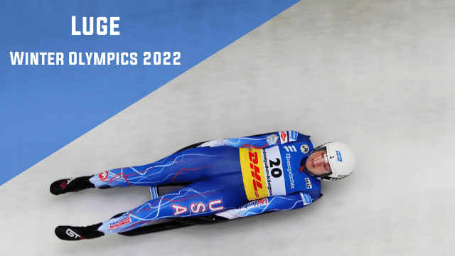 Luge Winter Olympics 2022